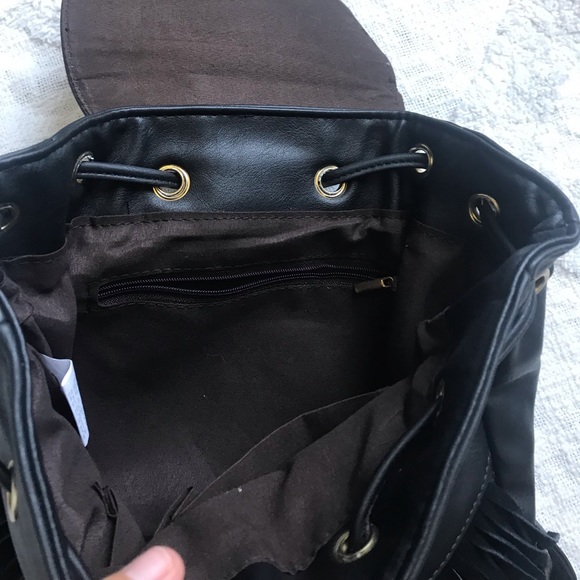 Luna B Festival Fringe Back Pack (Vegan Leather) - Picture 3 of 3